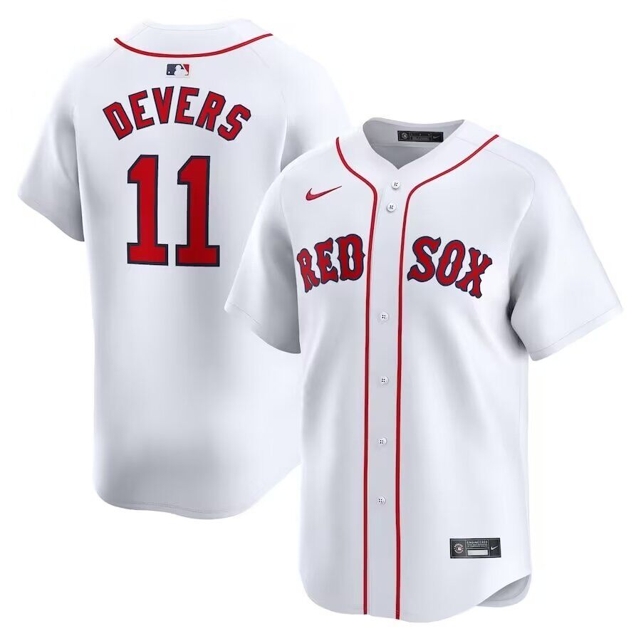 Men Boston Red Sox #11 Devers white Game 2024 Nike MLB Jersey->boston red sox->MLB Jersey